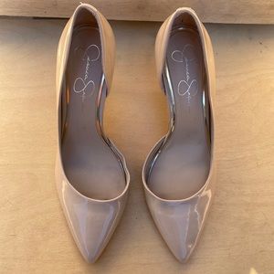 Jessica Simpson Prizma D'Orsay Pump in Sand Dune, Size 9 1/2